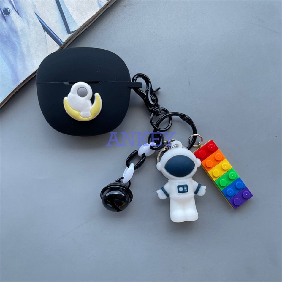 Bose QuietComfort Earbuds II Vỏ Bảo Vệ Hộp Sạc Tai Nghe Bluetooth Không Dây Bose QuietComfort II Bằng Silicon Hình Phi Hành Gia Hoạt Hình Dễ Thương