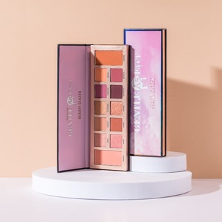 Bảng phấn mắt beauty glazed 12 màu lấp lánh đa năng