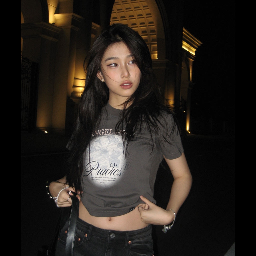 Áo Thun Babytee PRADIES Single Hibicus