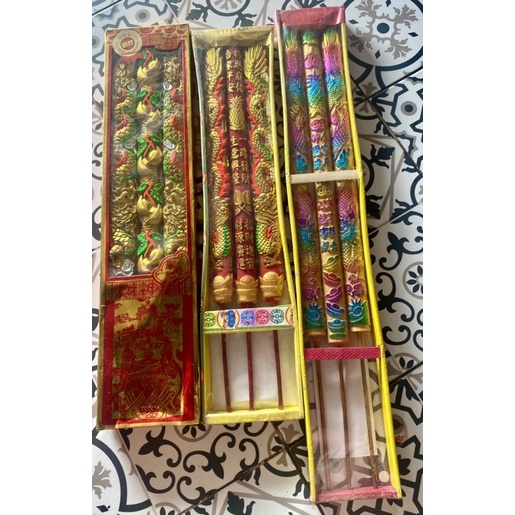 nhang rồng 3 cây size lớn