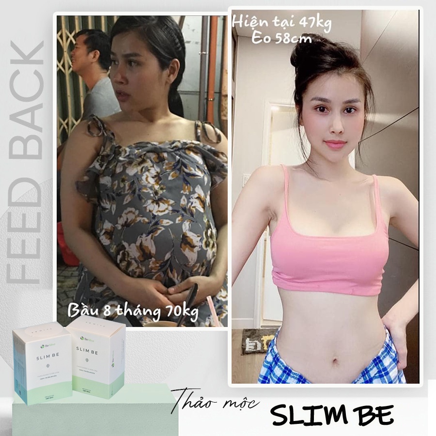 Giảm Cân Slim Be Của BEALIVE Hộp 30 Viên Chính Hãng Giúp Giảm Cân An Toàn
