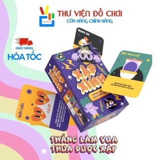 Xập xình - quẩy tới bến | drinking game, board game, game thẻ bài - thư viện đồ chơi