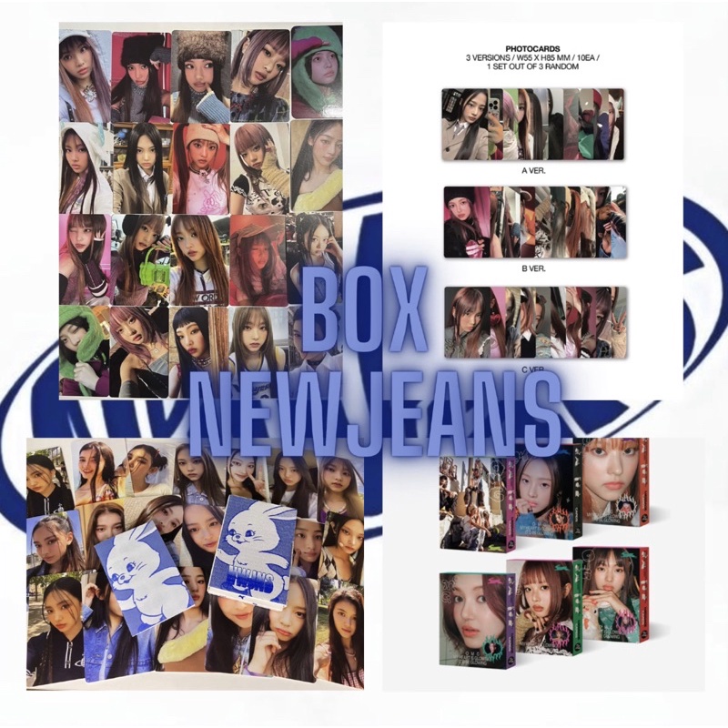Hộp quà Card off NewJeans