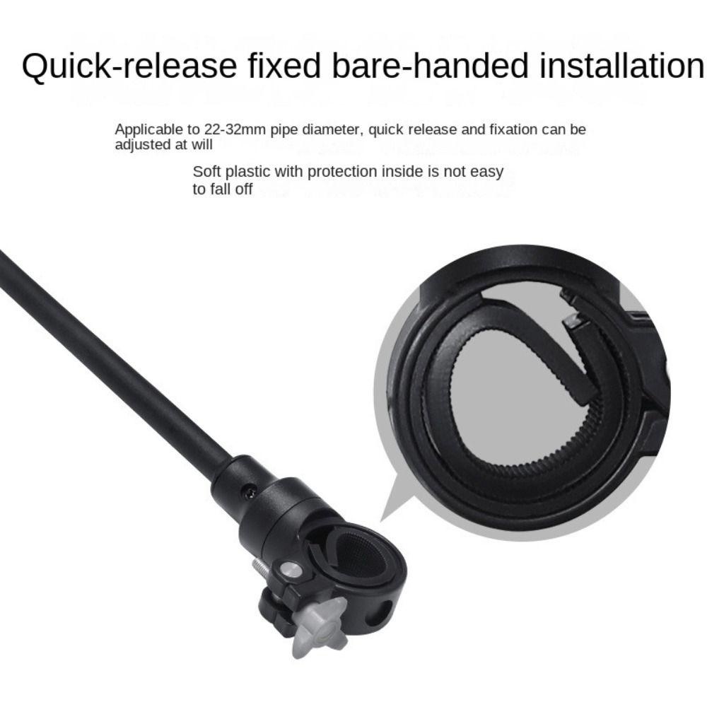 Gương Chiếu Hậu Góc Rộng Xoay 360 Độ Phản Quang Siêu Bền Cho Xe Đạp