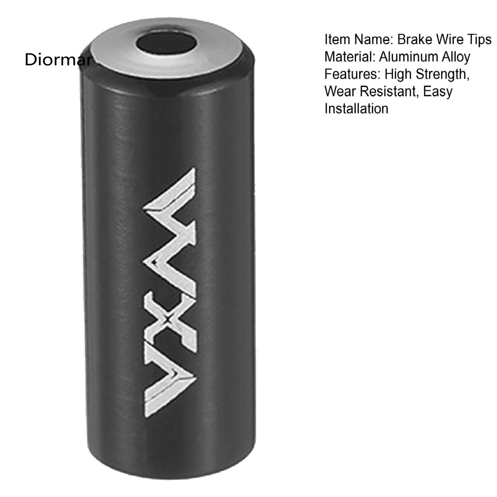10 Đầu Cáp Phanh Xe Đạp Bằng Hợp Kim Nhôm