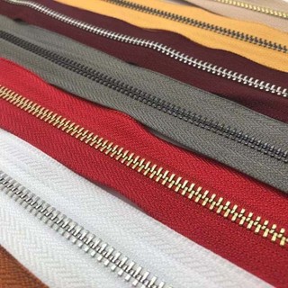 Đoạn Dây Kéo Răng 5 Loại 1 Chiều ( chưa gồm đầu kéo và chặn kéo)