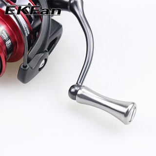 EKfan Aluminum alloy material silver Fishing Reel knob With bearings for abu daiwa Shimano Spinning Baitcasting reel lure handle