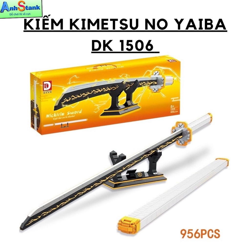 Mô hình lắp ráp kiếm DK1506 kimetsu no yaiba quà tặng trưng bày cao cấp cung cấp bởi Anhstank Đồ Chơi IQ vô cực