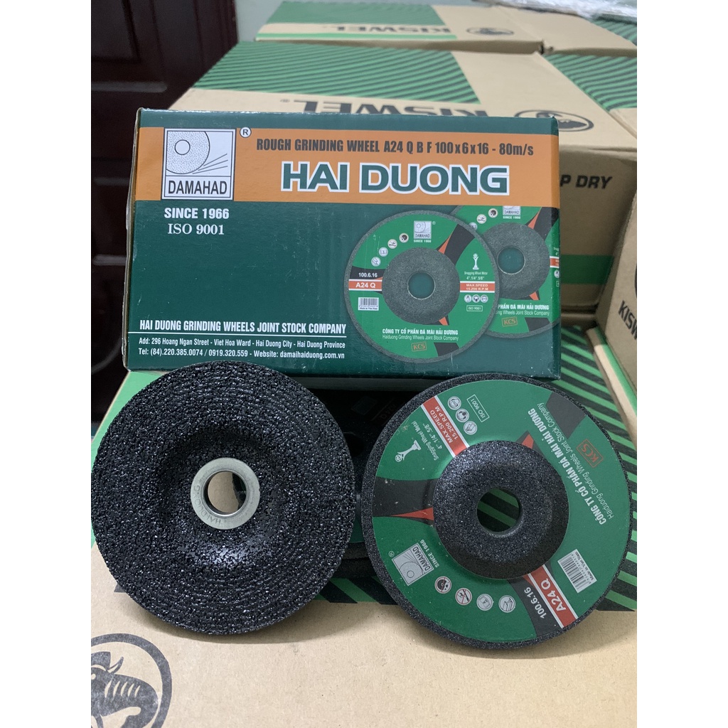 Hộp 25v Đá mài Hải Dương 100-125-150-180mm chính hãng