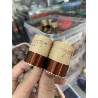 coil (côn) loa bass 25,5  6 lớp .-Linh kiện thay thế sửa chữa loa
