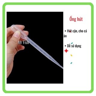 Ống hút artemia 3ml-5ml-10ml, bobo, dung dịch, vệ sinh bể cá - Mr Fish +