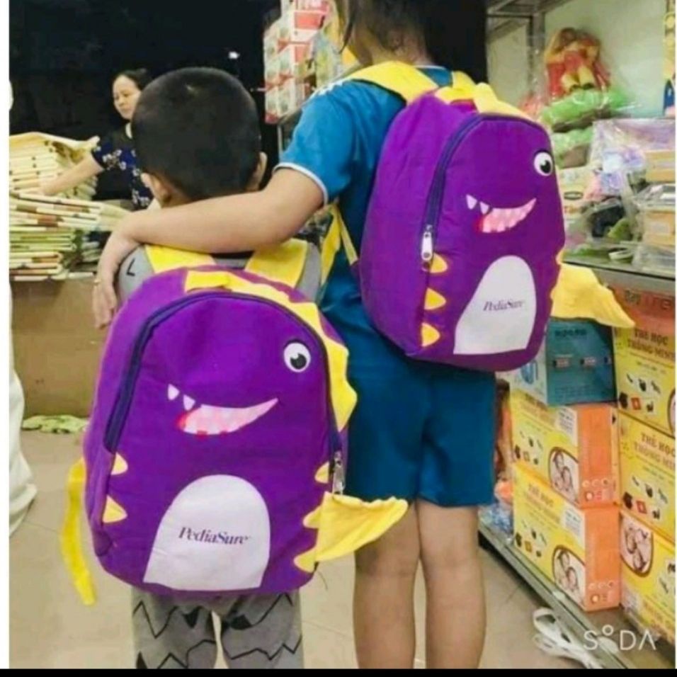 Balo hình khủng Long hàng khuyến mãi Pediasure cho bé mẫu giáo SIÊU Kute Giá siêu KM