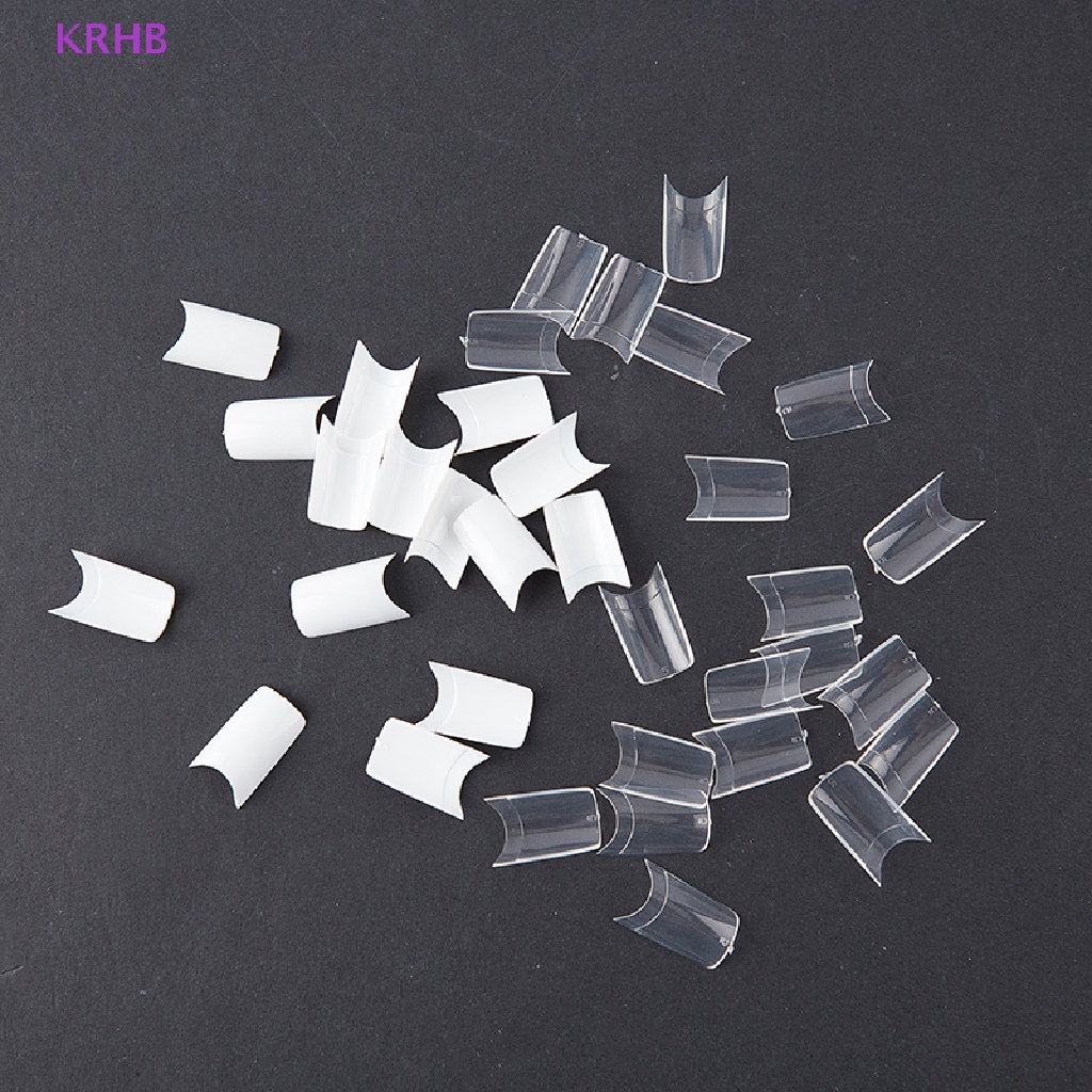 Set 500 Móng Tay Giả Ngắn Hình Vuông Kích Thước 10 (0-9) Mới