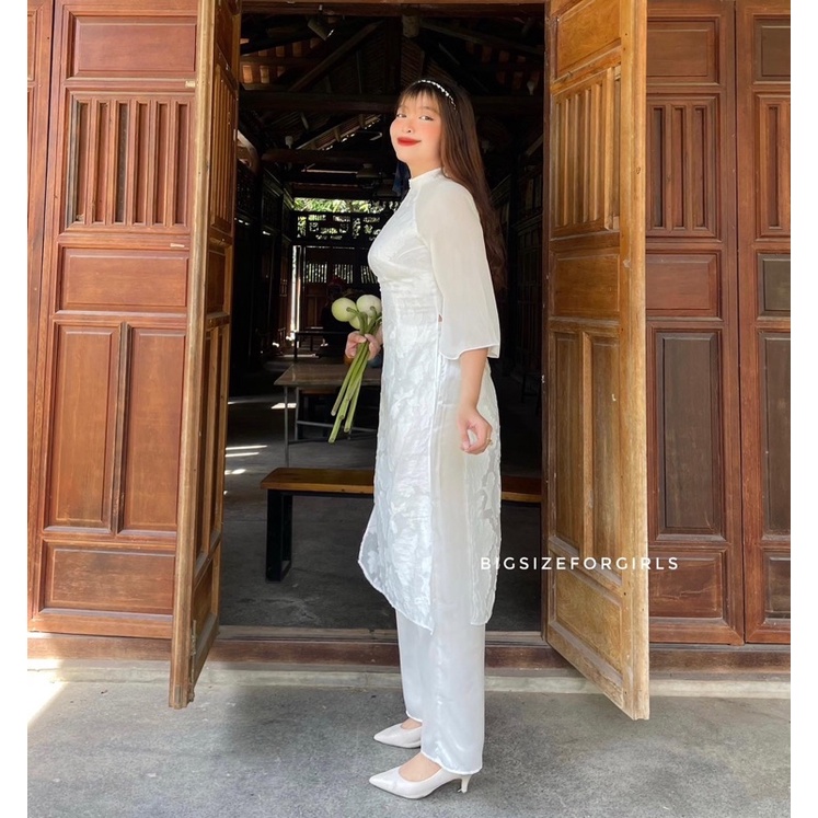 ÁO DÀI TƠ HOA - AD05