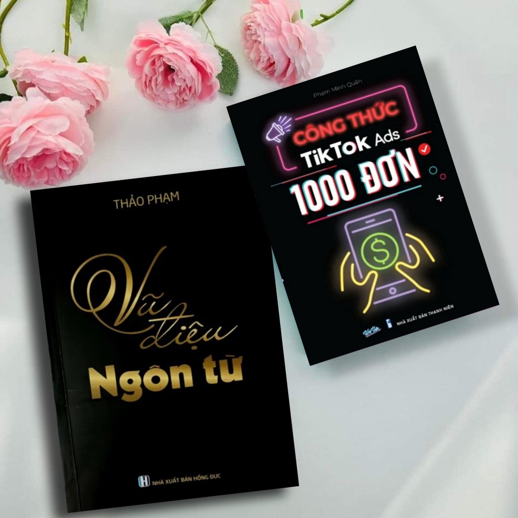 Combo 2 Cuốn Vũ Điệu Ngôn Từ và Công Thức Tiktok_Ads 1000 Đơn - Phạm Minh Quân