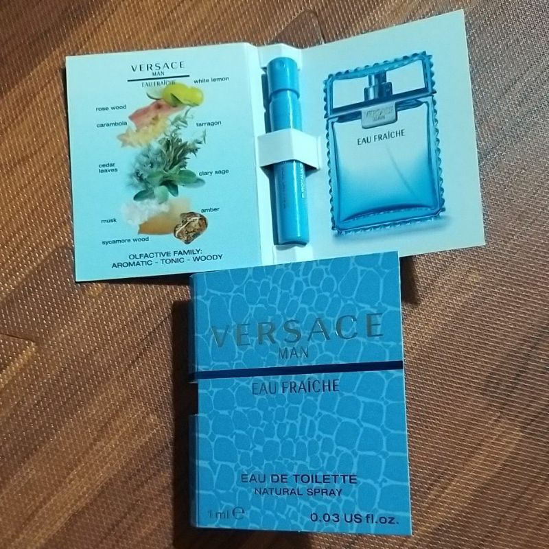 Vial Nước Hoa VERSACE MAN EAU FRAICHE