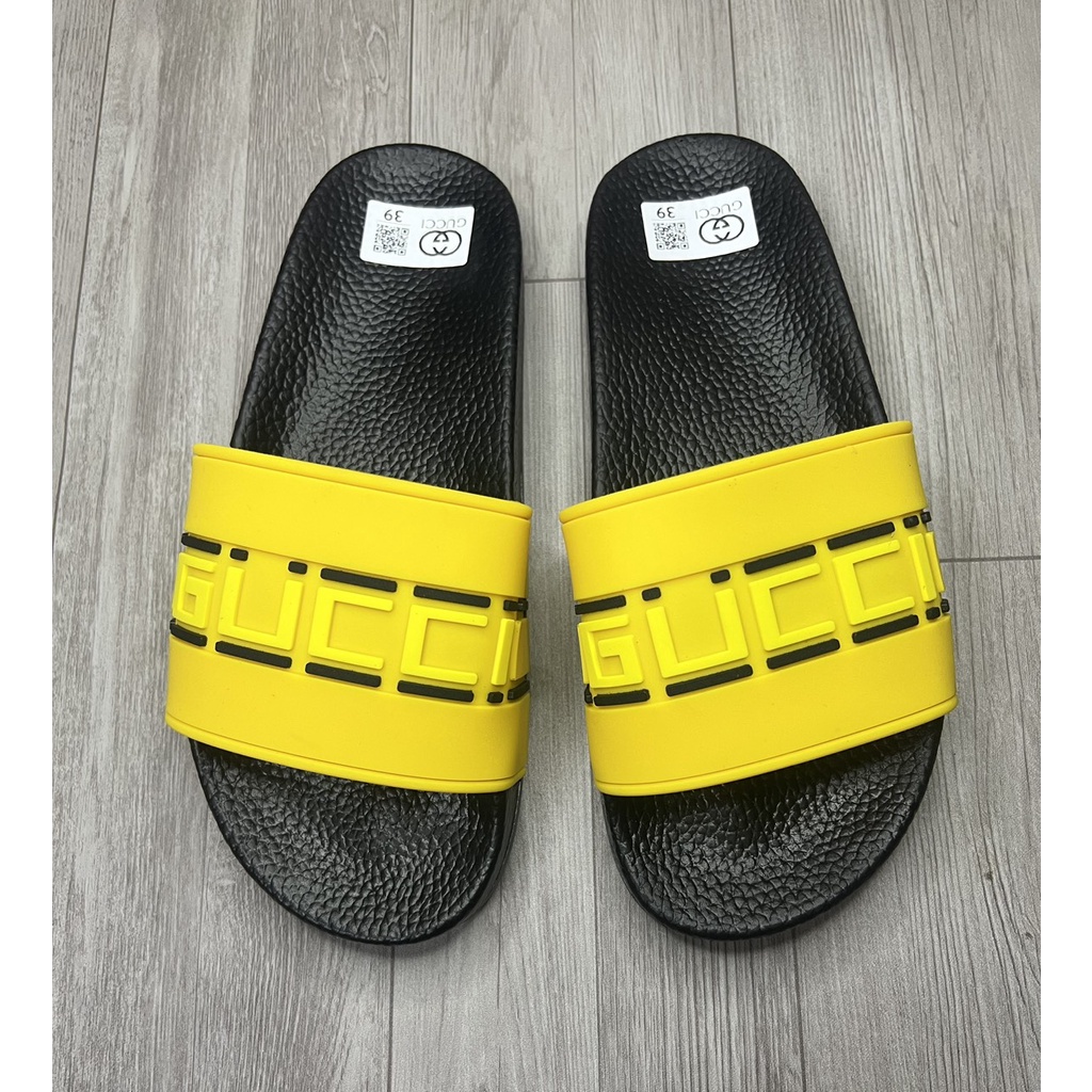 🔥Dép nam quai ngang cao cấp Gucci đế đúc nguyên khối Đế độn 3cm siêu sịn siêu hot