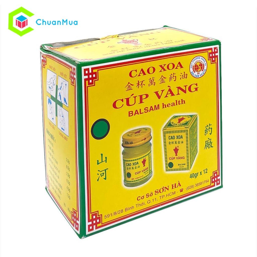 Dầu Cù Là Cao Xoa Cúp Vàng