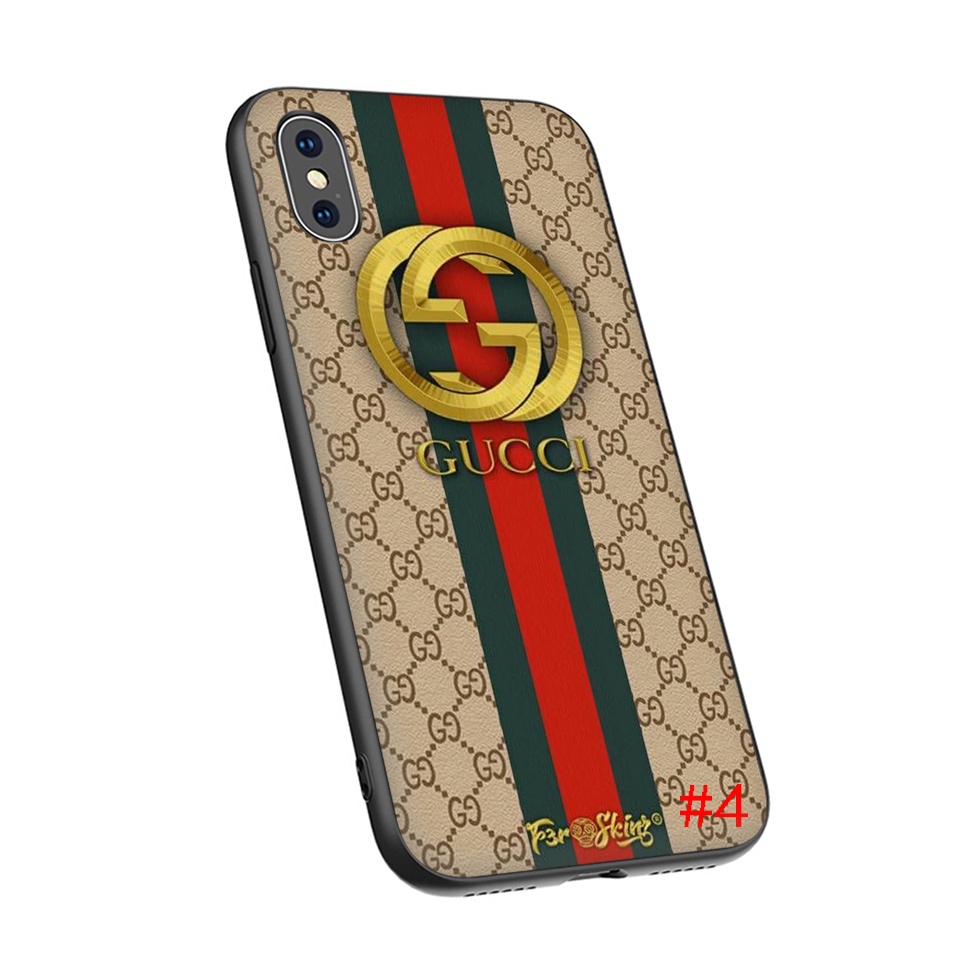 Ốp Điện Thoại Mềm Hình logo JMH16 guci Cho iphone X XS XR 14 Pro Max Plus 12 13 Mini