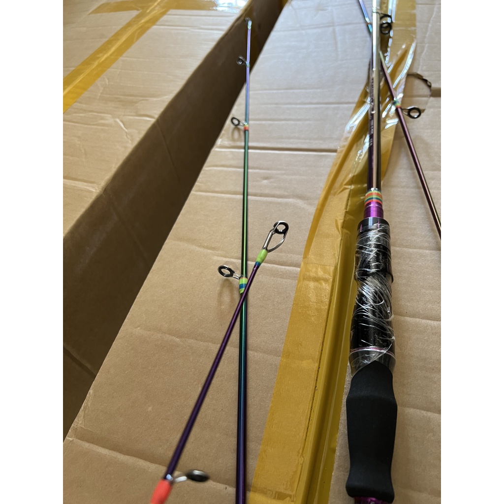 Cần câu lure máy ngang và máy đứng CARBON TITAN  toàn thân