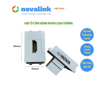 Hạt ổ cắm HDMI âm tường lắp mặt panasonic (chuẩn wide, loại to) - Hàng chính hãng