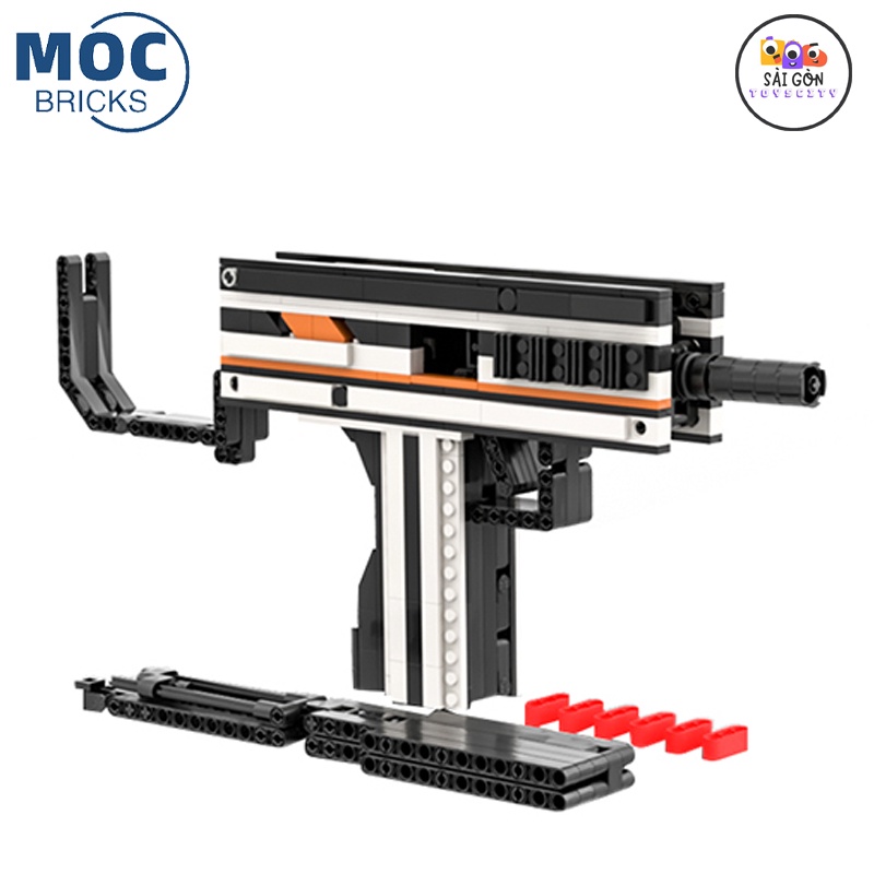 Đồ Chơi Lắp Ráp Kiểu LEGO Mô Hình PUBG Súng UZI Phiên Bản Mini Với 500+ PCS - Bản Thiết Kế Tiêu Chuẩn Của Kevin183