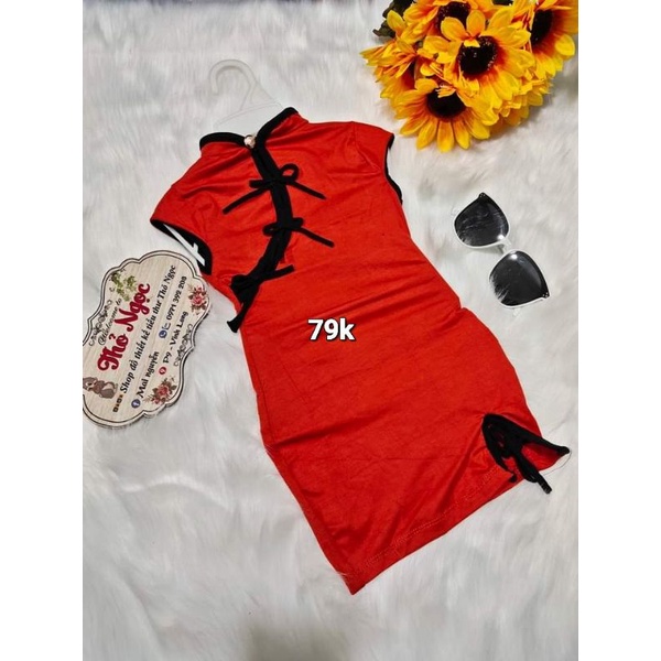 Sườn xám trung hoa dành cho các bé gái