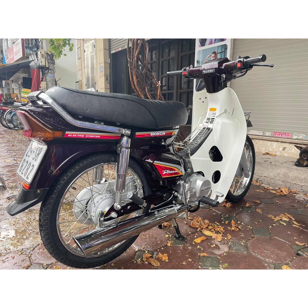 Pô 2543 NF100 Goshi Sài Gòn móc căng dành cho wave dream, pô xe dành cho honda có khắc honda NF100 Goshi như zin No 102