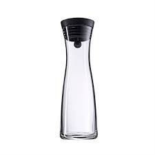 Bình thủy tinh WMF Wasserkaraffe Basic 1L (nắp vàng, đồng, xám)