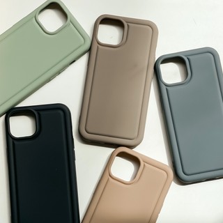 Ốp lưng silicon basic viền Bubble Stone/Gray C1897 1898