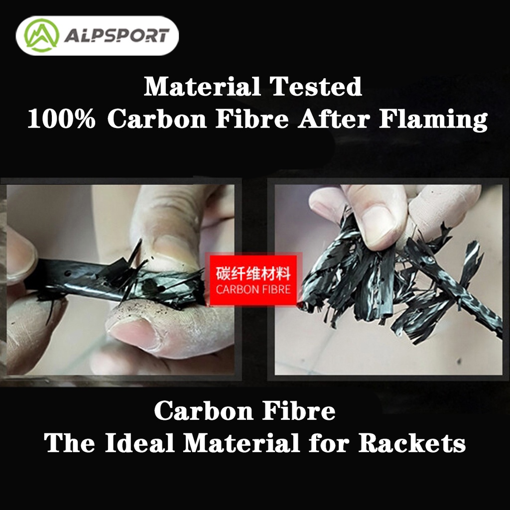 Bộ 2 Vợt Cầu Lông ALP XHP 6U 72g G4 T700 100% Carbon 30Lbs Siêu Nhẹ Chất Lượng Cao