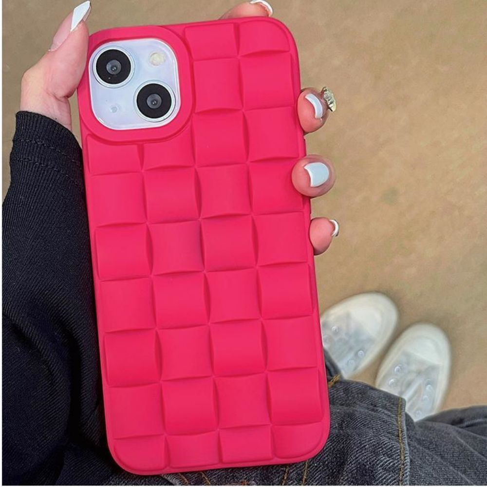 Ốp Điện Thoại TPU Dẻo Họa Tiết Kẻ Sọc Sang Trọng Chống Sốc / Trượt Cho IPhone 11 12 13 14 Pro Max XS XR 8 7 Plus