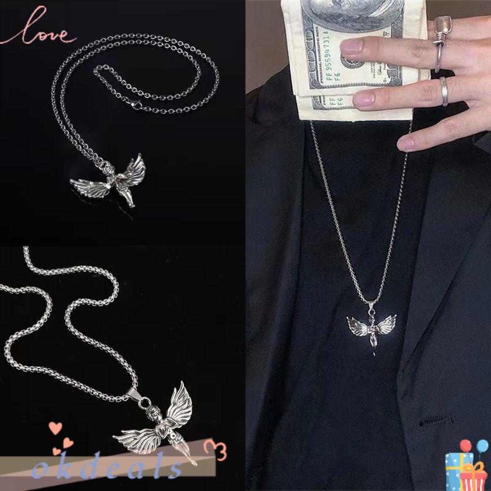 Vòng cổ Mặt Hình Học Phong Cách Hip Hop Cá Tính