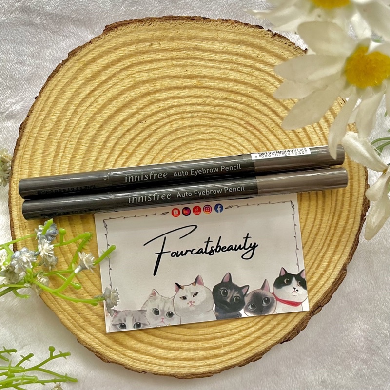 Chì Kẻ Mày Giúp Định Hình Tạo Dáng Và Vẽ Lông Mày Innisfree Auto Eye-Brow Pencil 0.3gr