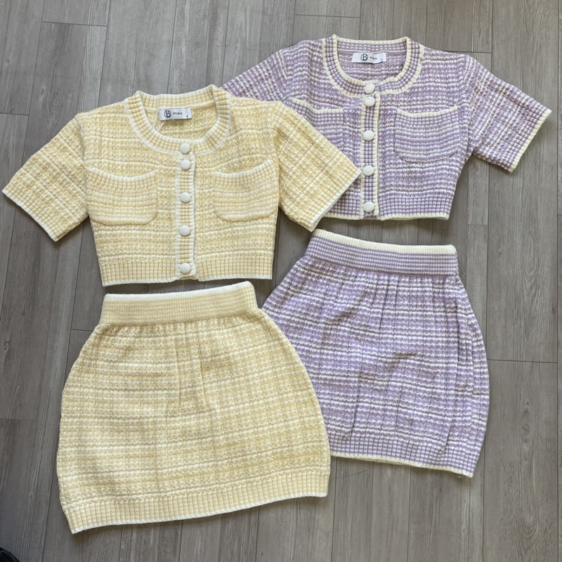 SET LEN MẶC HÈ MÀU PASTEL XINH