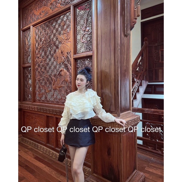 Sơ mi bèo 5 tầng