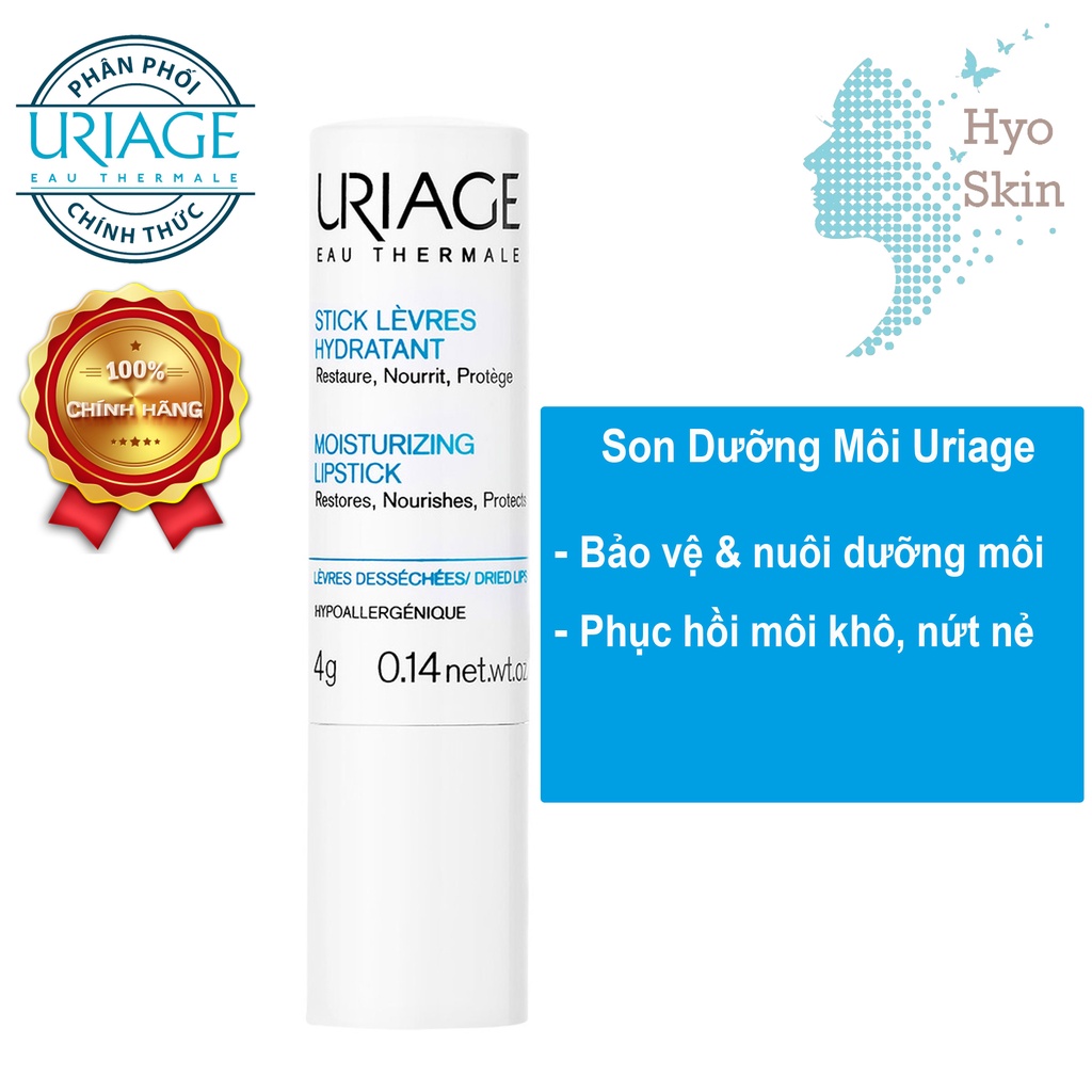 Son dưỡng môi Uriage Stick Levres Hydratant 4g (spa)