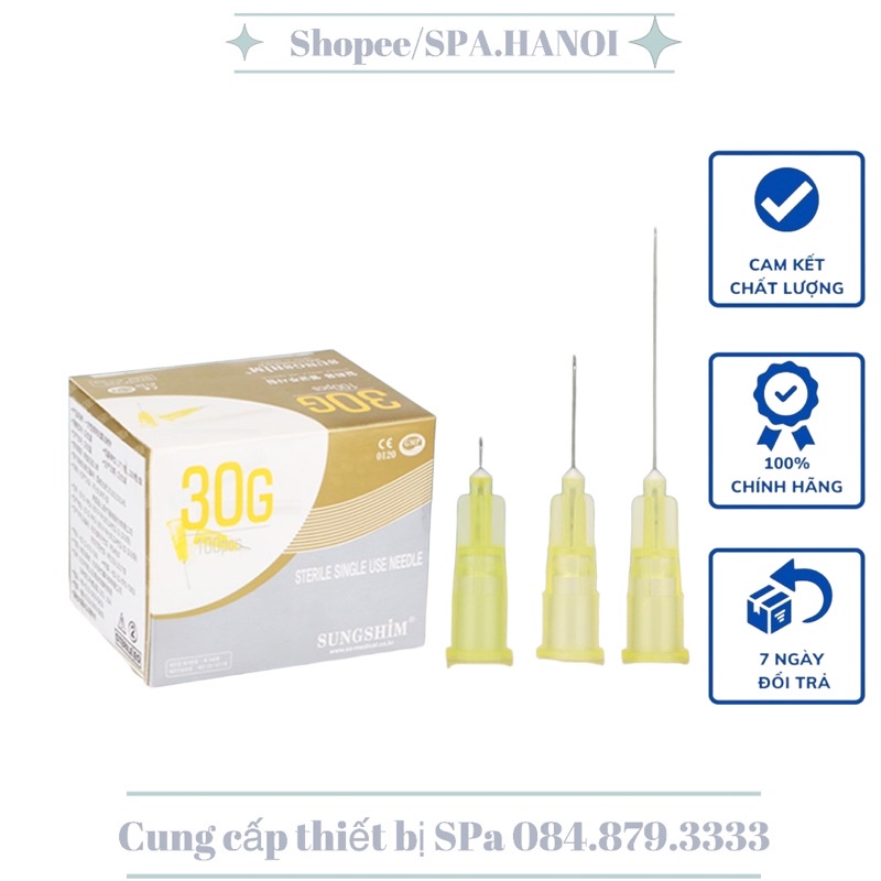 ĐẦU KIM Tiêm NANO 30G 32 34G- 4MM / Đầu Kim Nano Tiêm Dưỡng Chất 30G / Tiêm Tinh Chất