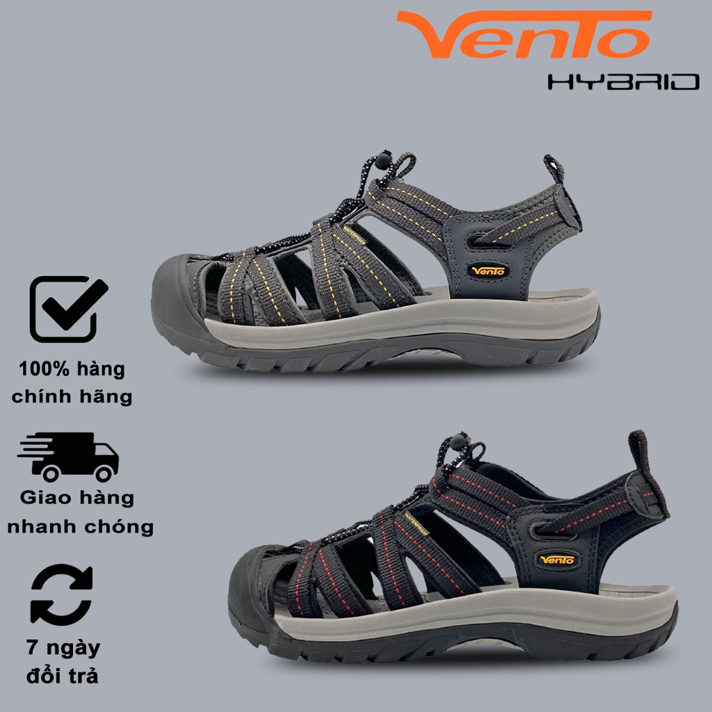 Giày Sandal Vento Nam Bít Mũi SD08003 Chính Hãng Xuất Nhật