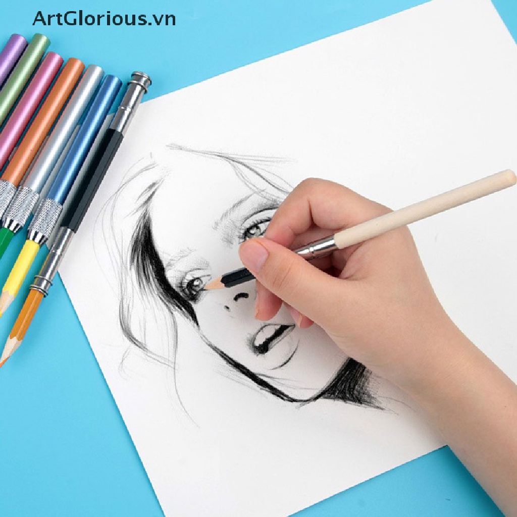 Thanh Nối Dài Bút Than Bằng Kim Loại Chuyên Dụng