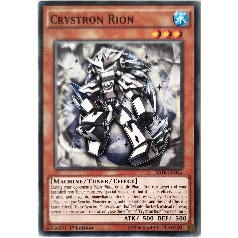 [Thẻ Yugioh] Crystron Rion |EN| Common