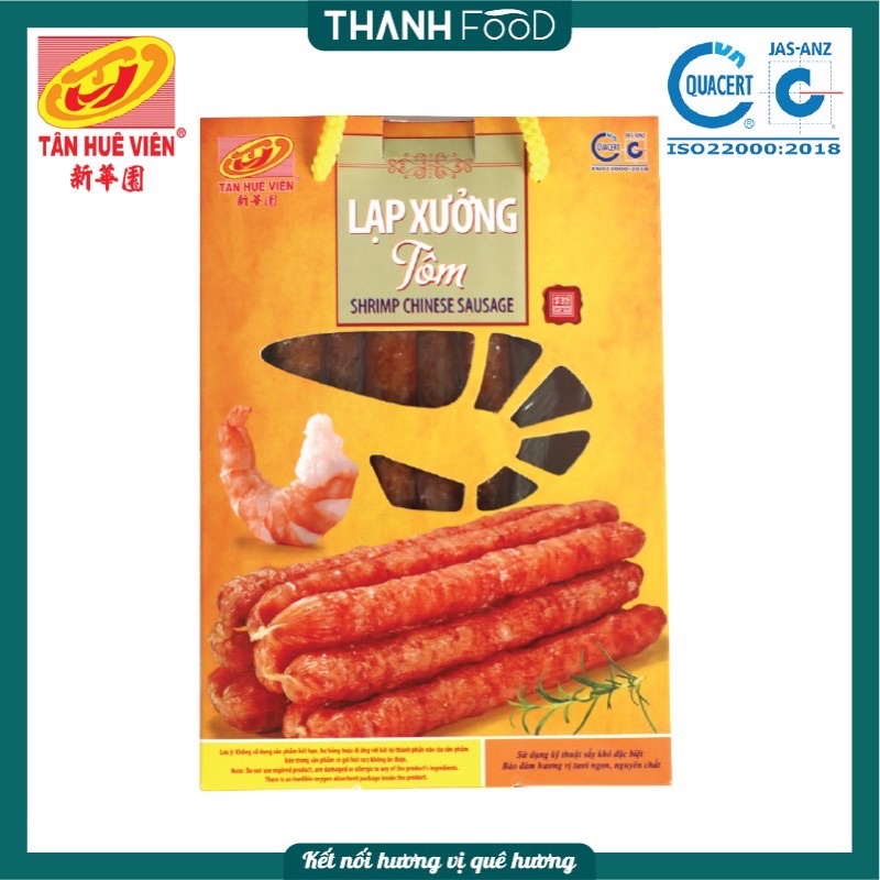 Lạp xưởng tôm 500gr