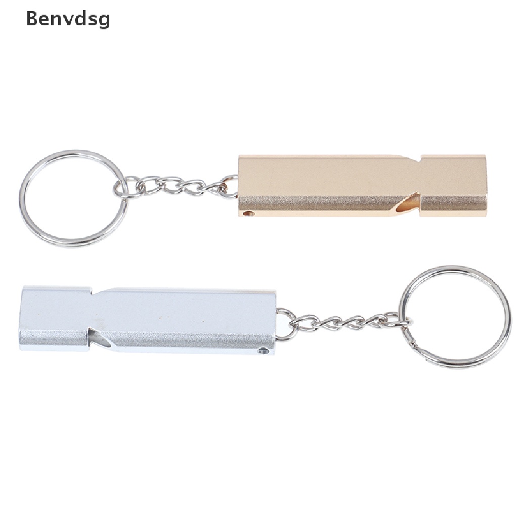 Còi Thổi Sinh Tồn Bằng Hợp Kim Nhôm Kèm Móc Khóa Tiện Dụng Dụng Cụ Làm Đẹp Chất Lượng Cao