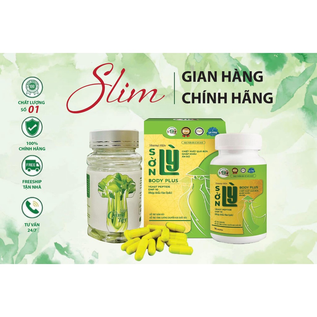 Giảm cân SỜN LỲ Slim cấp tốc nhanh an toàn hiệu quả