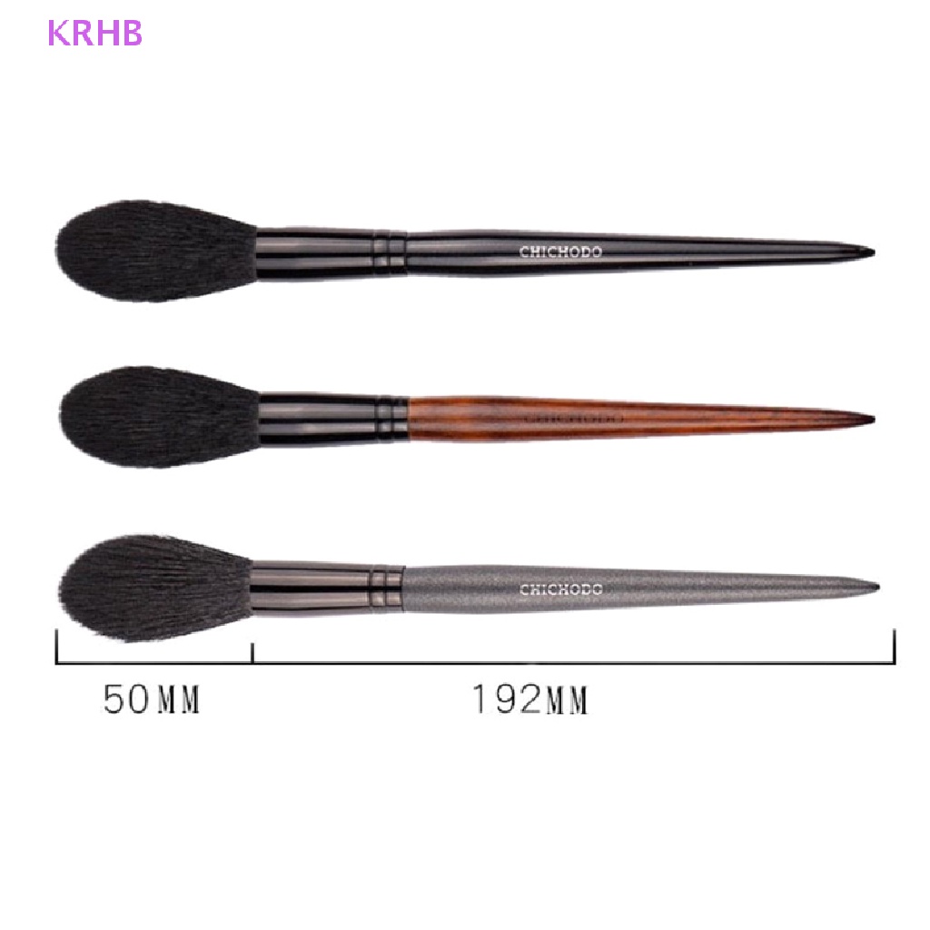 1 Cọ Trang Điểm Tay Cầm Dài Lông Mềm Tiện Dụng Mới