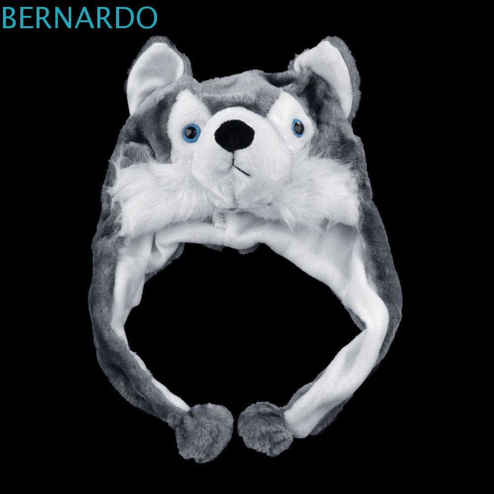Mũ BERNARDO Hình Chó Sói Mềm Mại Đáng Yêu