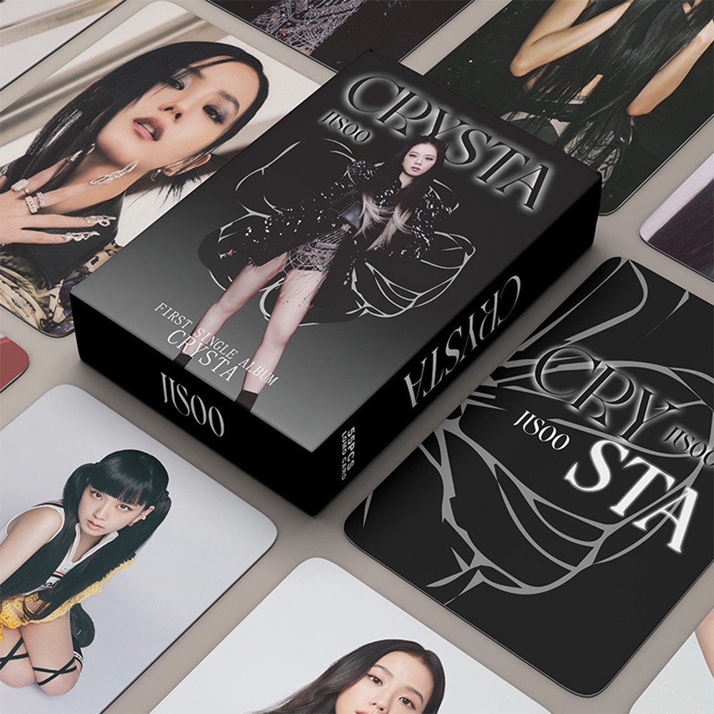 Hộp 55 Card Jisoo Crysta Blackpink Lomo Jisoo Crysta