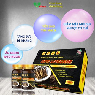 Đông trùng hạ thảo Best Life OPTI LIFECARE giúp ăn ngon ngủ tốt cải thiện