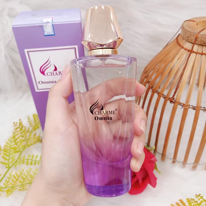 Nước hoa nữ cao cấp, Charme Omnia Crystal, sang trọng, quý phái, tạo nên sức hút cho người phụ nữ, 75ml