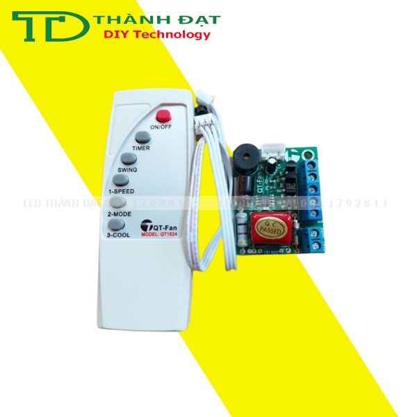 Bộ Điều Khiển Quạt Từ Xa QT-311, điều khiển quạt đa năng